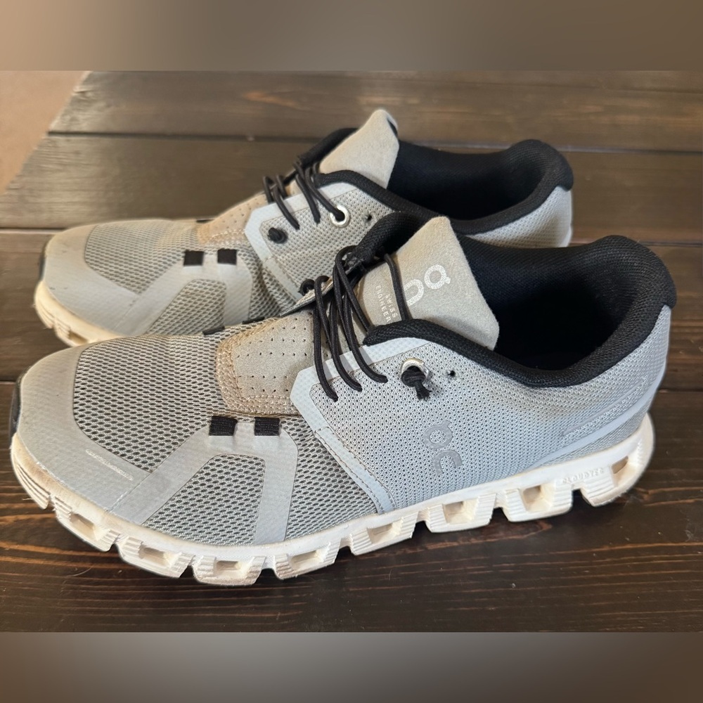 On cloud shoes